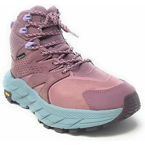 Ботинки HOKA, размер US6.5B/UK5/EU38/JPN23.5, фиолетовый, голубой