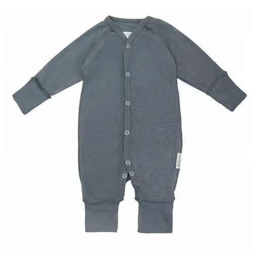 Комбинезон детский AMAROBABY Nature, графит, 68