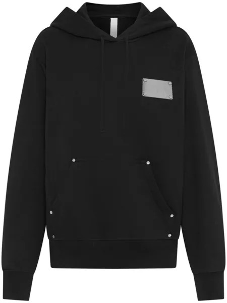 Dion Lee худи с декором Rivet, черный