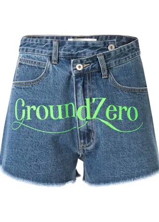 Ground Zero джинсовые шорты с завышенной талией