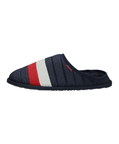 Фирменные домашние тапочки с мягкой подкладкой Tommy Hilfiger, синий