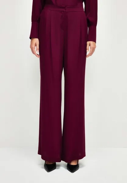 Брюки Pleated High Waist adL, цвет damson