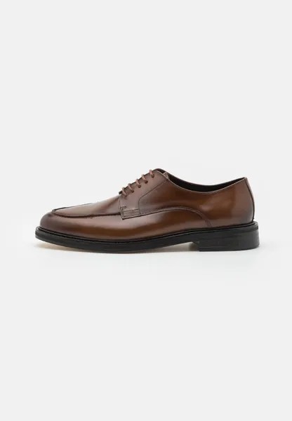 Элегантные туфли на шнуровке Larry BOSS, коричневый