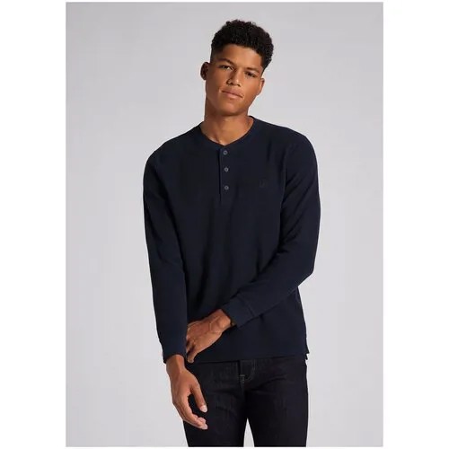 Лонгслив Lee Seasonal Henley Tee Синий Xxl L61Rnbhy