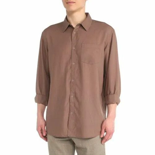 Рубашка Maison David, размер XXL, светло-коричневый