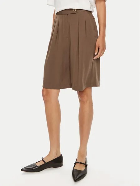 Тканевые шорты regular fit Vicolo, коричневый