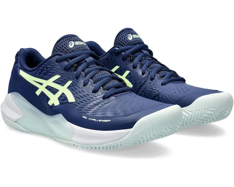 Кроссовки ASICS GEL-Challenger 14 Clay, цвет Blue Expanse/Illuminate Yellow