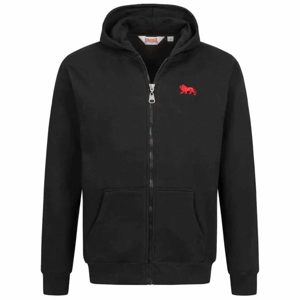 Толстовка Lonsdale Latheron Full Zip, черный