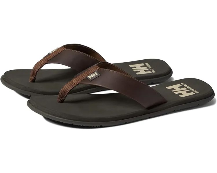 Сандалии Helly Hansen Seasand Leather Sandal, цвет Bushwacker/HH Khaki