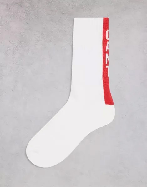 Белые спортивные носки с текстовым логотипом GANT
