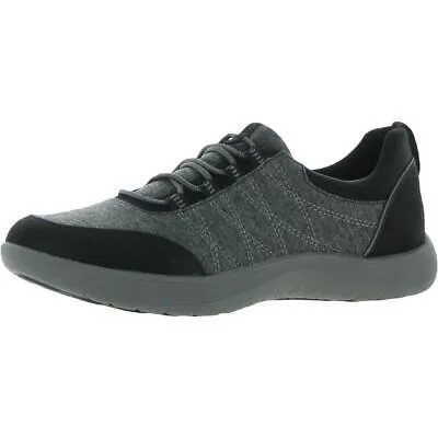 Женские двухцветные кроссовки без шнуровки Clarks Adella Holly, черные 5