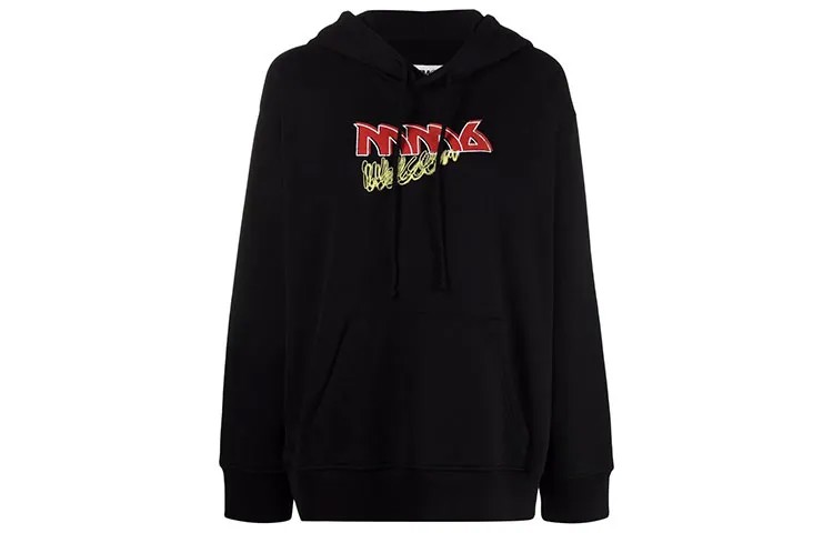 Толстовка женская черная Mm6 Maison Margiela