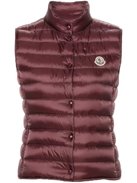 Moncler дутый жилет Liane, красный