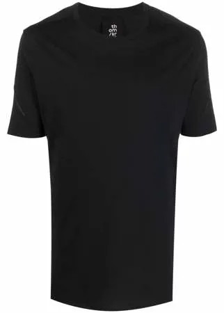 Thom Krom футболка с короткими рукавами и контрастной строчкой