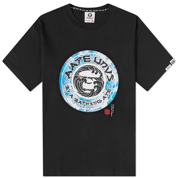 Футболка AAPE Japan от Bathing Ape, черный