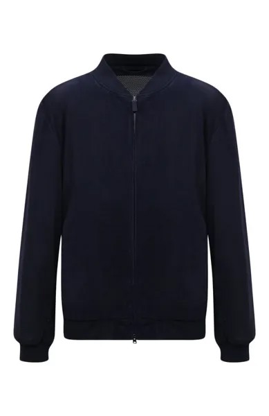 Замшевый бомбер Brioni