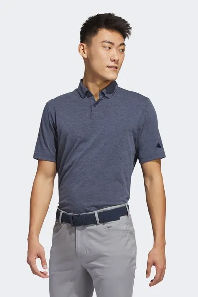 Темно-синяя рубашка-поло adidas Golf Performance Go-to Adidas Golf, синий