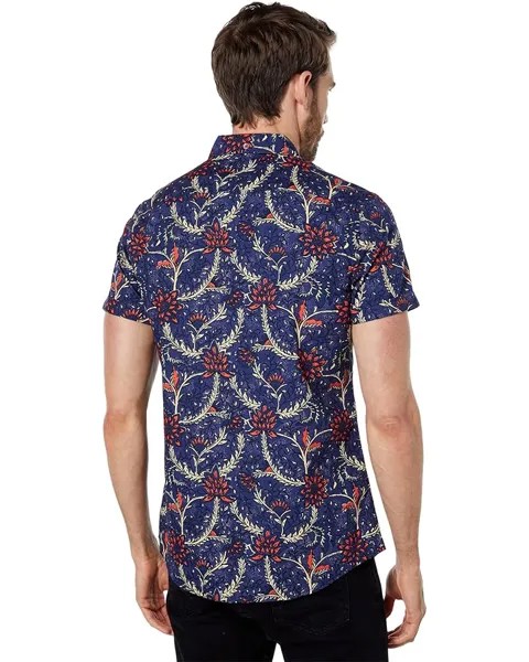 Рубашка Scotch & Soda Printed Lightweight Short Sleeve Shirt, цвет Combo C