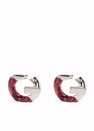 Givenchy серьги с логотипом G