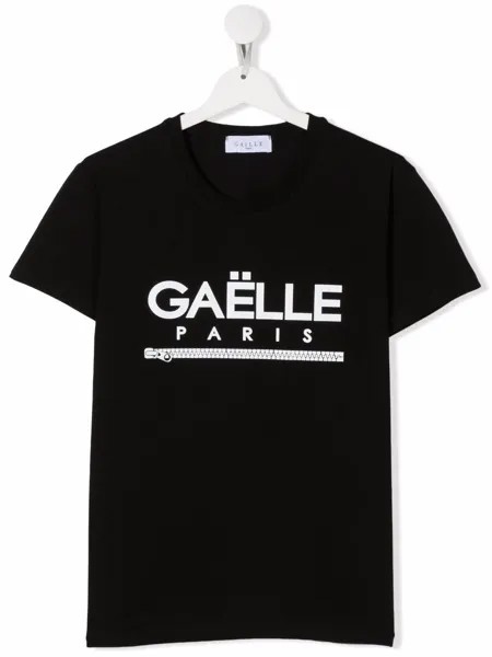 Gaelle Paris Kids футболка с логотипом