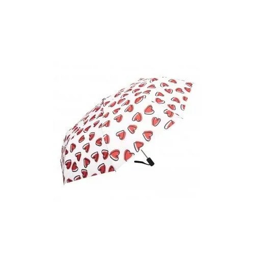 Зонт Ferre, красный, белый