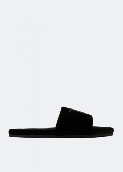 Слиперы TOM FORD Harrison slippers, черный