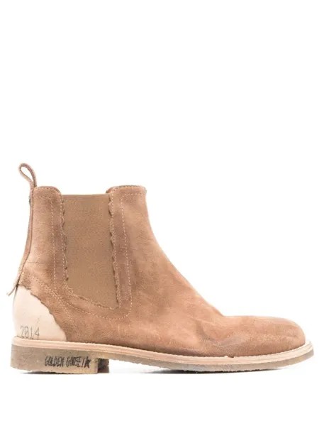 Golden Goose ботинки с эластичными вставками, коричневый