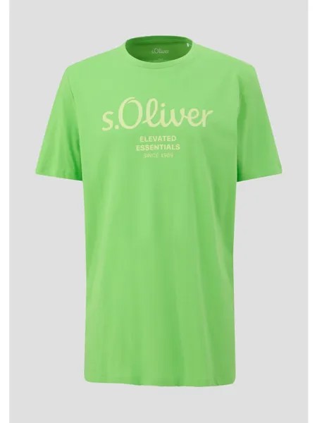 Футболка s.Oliver, зеленый