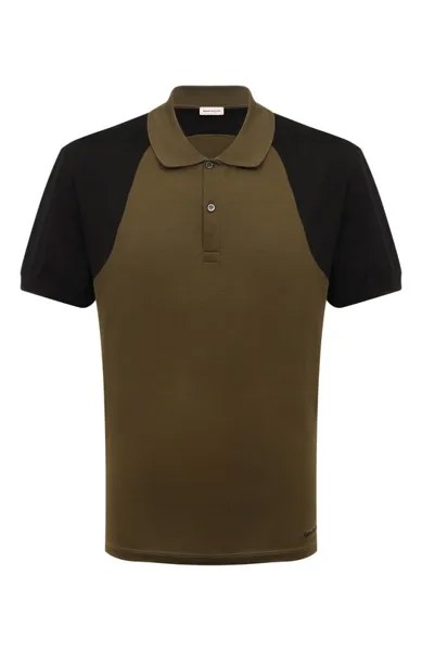 Хлопковое поло Alexander McQueen