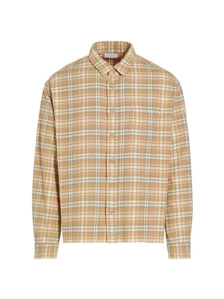 Рубашка оверсайз в клетку Hemi John Elliott, цвет aspen check