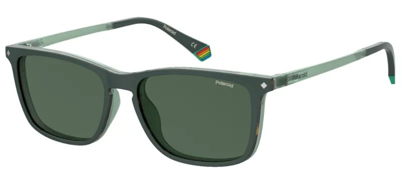 Солнцезащитные очки мужские Polaroid PLD-2035171ED54UC, зеленый