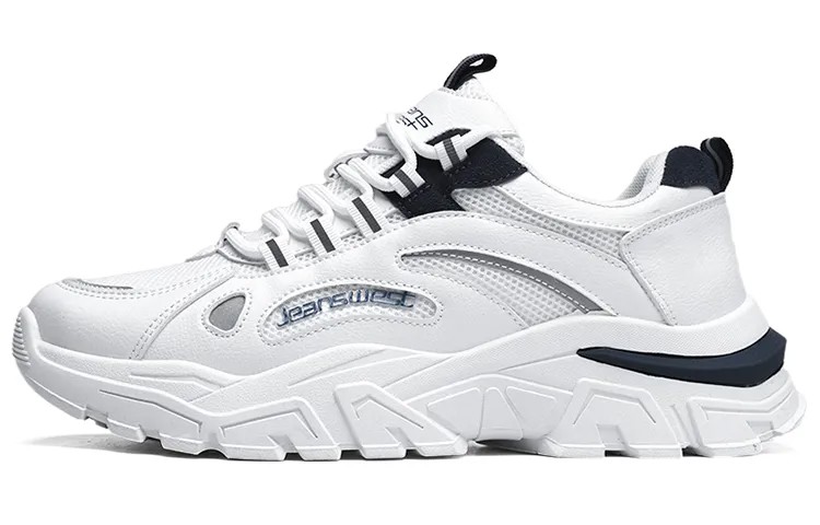 Кроссовки JEANSWEST Chunky Sneakers Unisex Low-top, бежевый