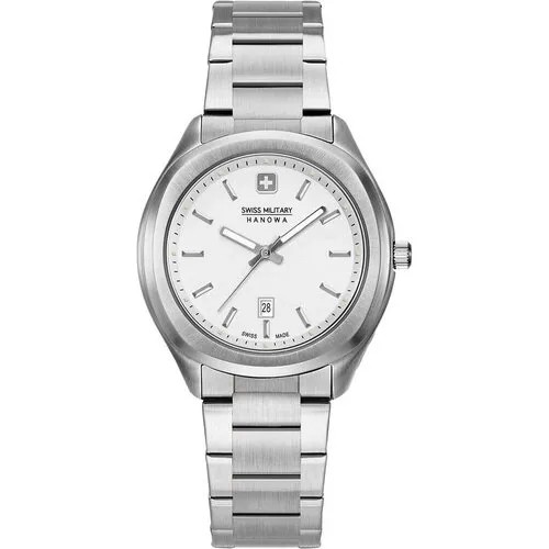 Наручные часы Swiss Military Hanowa Swiss Military Hanowa 06-7339.04.001, серебряный