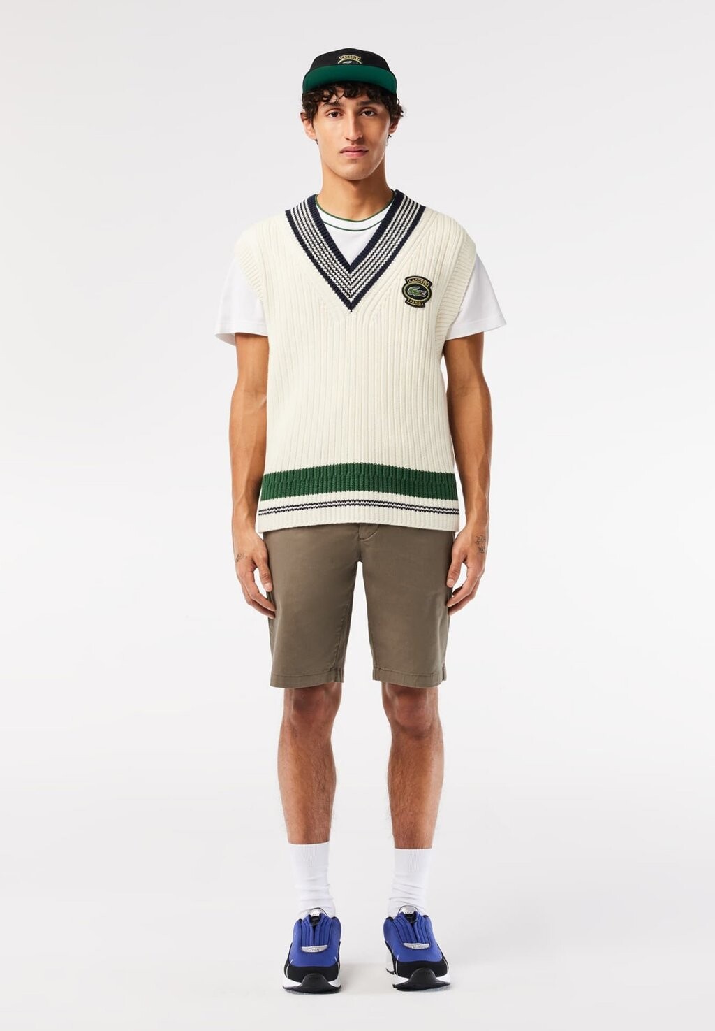 Шорты BERMUDA Lacoste, зеленый