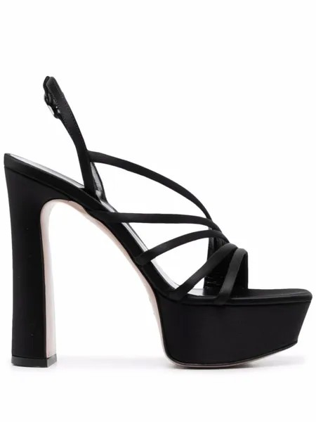 Le Silla босоножки на платформе, черный