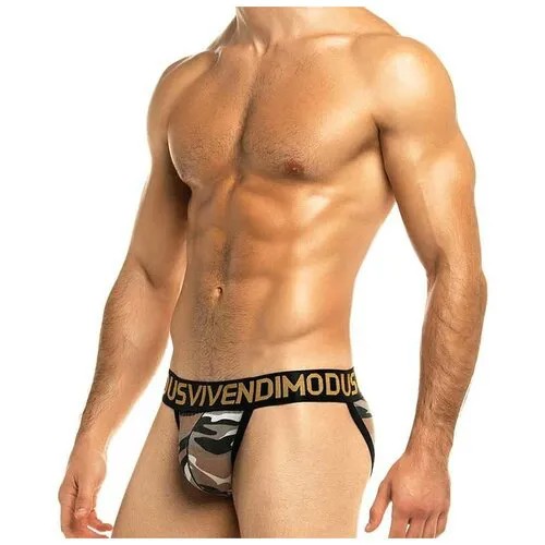 Трусы MODUS VIVENDI, размер M, коричневый, мультиколор
