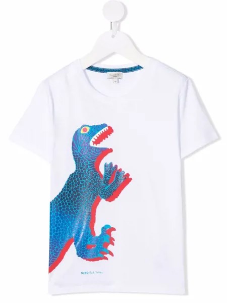Paul Smith Junior футболка с принтом