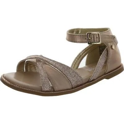 Kenneth Cole Reaction Girls Brianne Laur Розовые сандалии на плоской подошве, обувь BHFO 1209