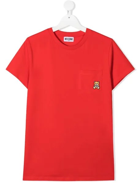 Moschino Kids футболка Toy Bear