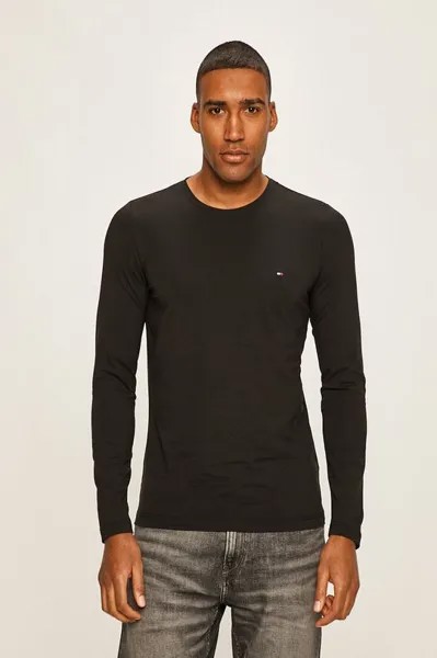 Лонгслив Tommy Hilfiger, черный