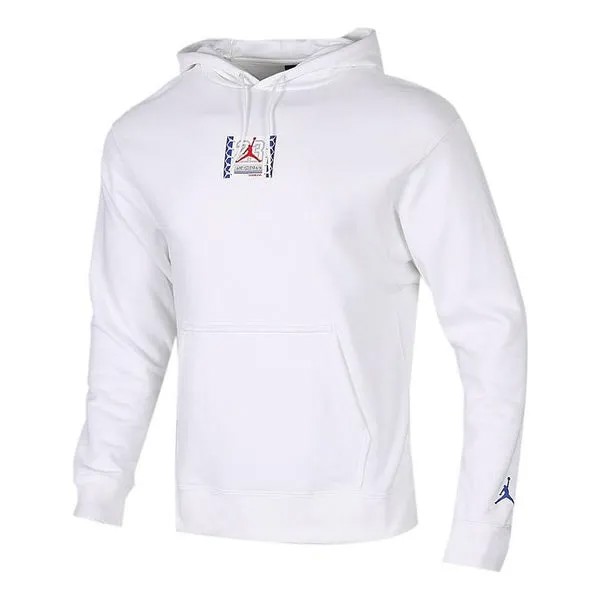 Толстовка Air Jordan Flight Hoodie White, белый