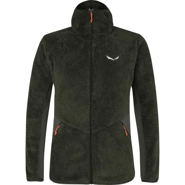 Толстовка Salewa Tognazza Polarlite Hooded, зеленый