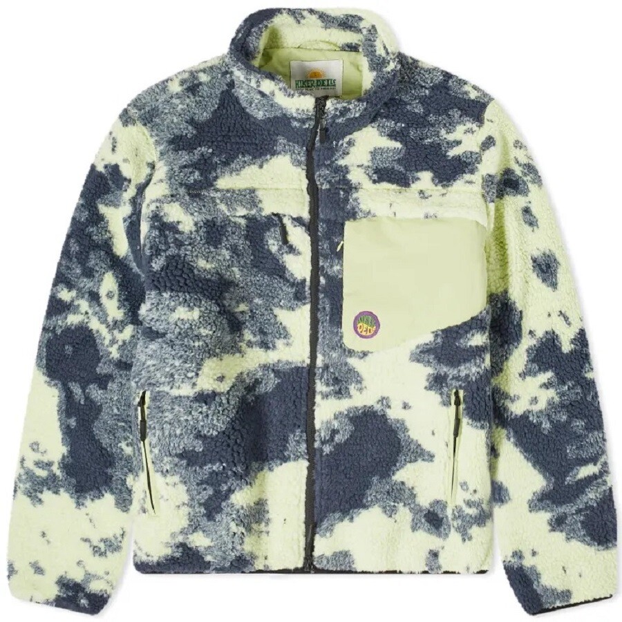 Куртка Hikerdelic Acid Rain Fleece, мультиколор