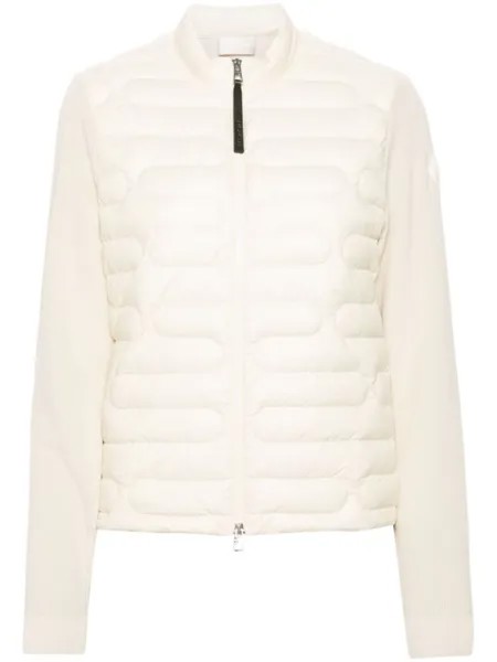 Moncler куртка со вставками, нейтральный цвет