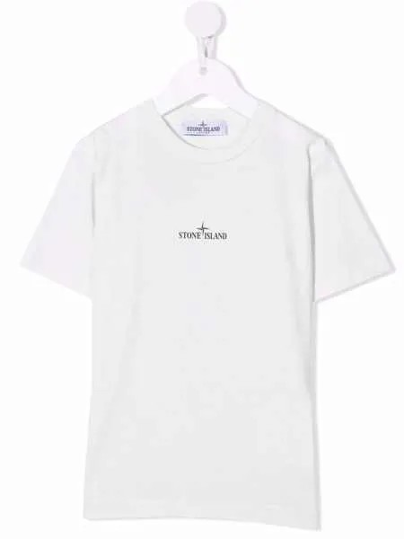 Stone Island Junior футболка с логотипом