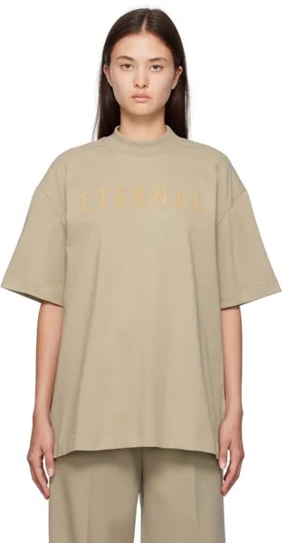 Бежевая футболка Eternal Dusty Fear of God