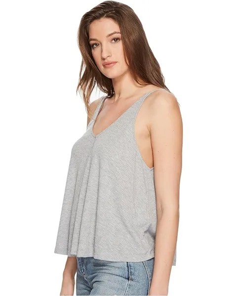 Топ Free People Dani Tank Top, серый