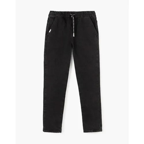 Джинсы  Gloria Jeans, размер 9-10л/140 (34), черный