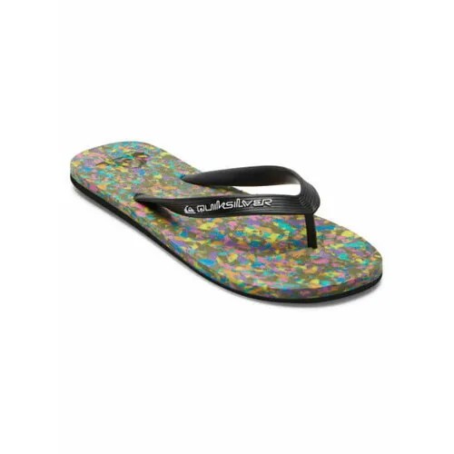 Шлепанцы Quiksilver, размер 9, черный