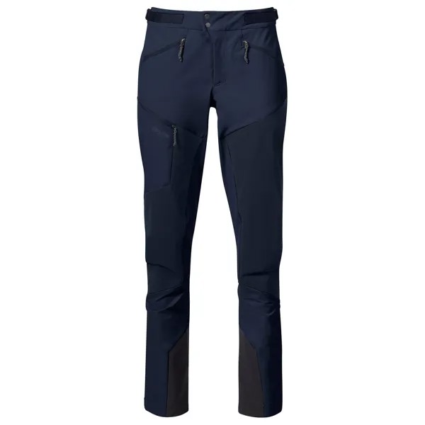Брюки из софтшелла Bergans Women's Tind Softshell, цвет Navy Blue